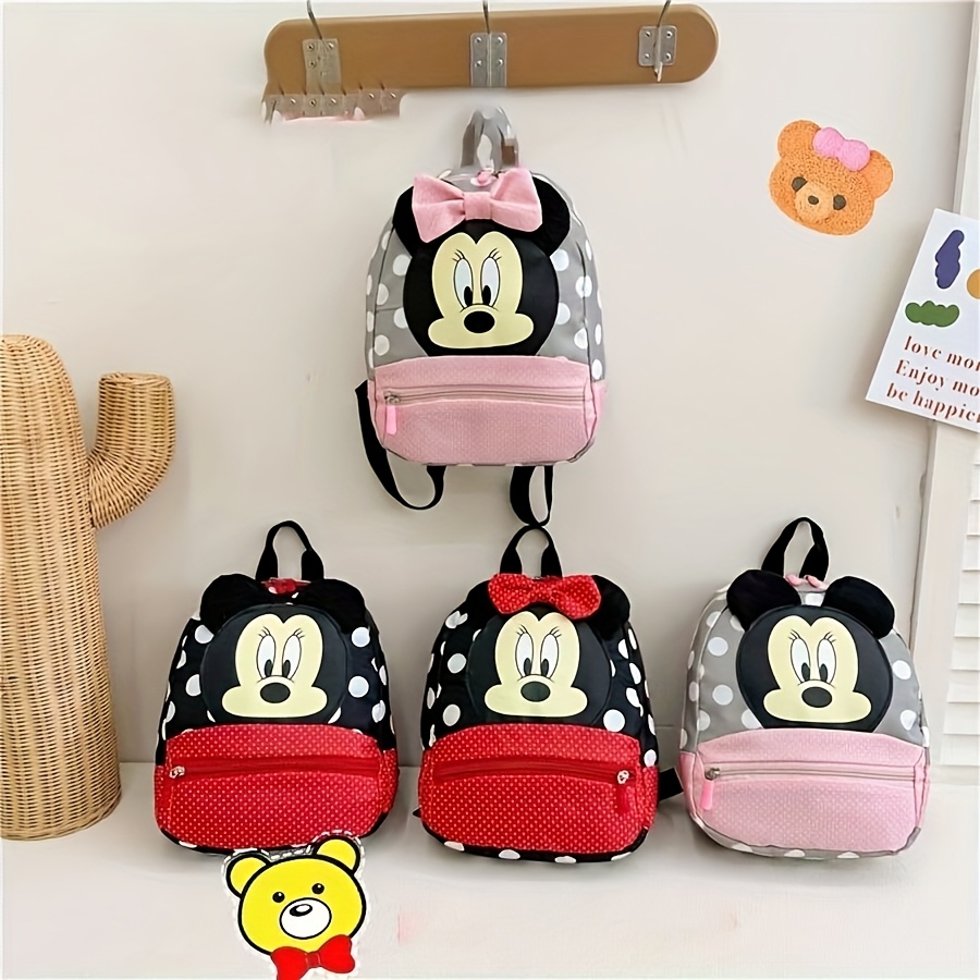 Fashion Backpack Women - Mesuca Cartoon Mouse Character Print Backpack
