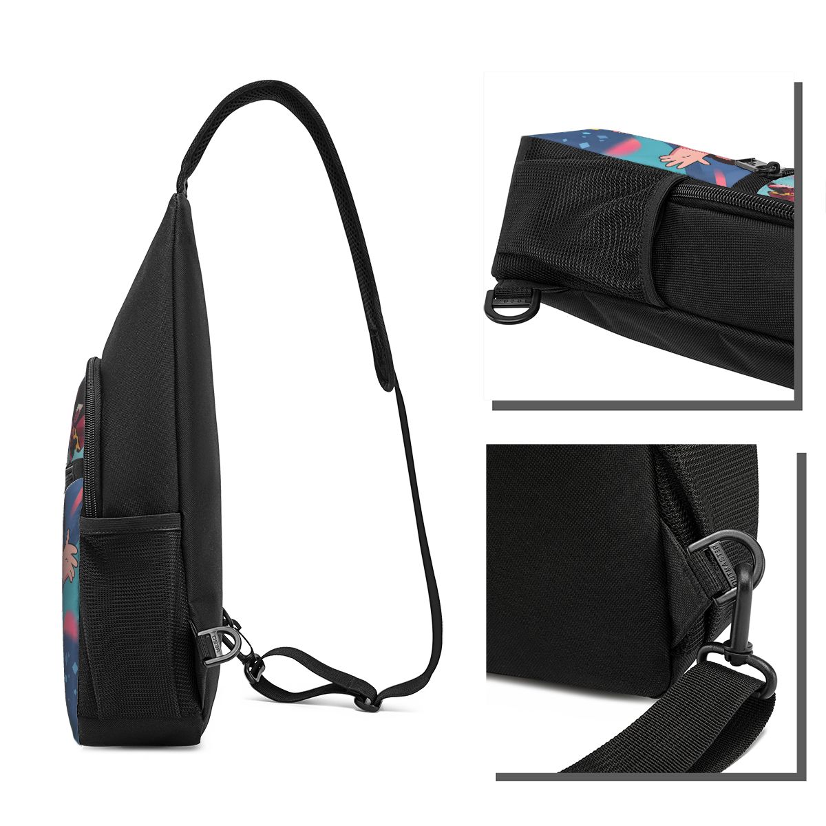 Steven Universe Chest Bag Men  - Sling Backpack Shoulder recension och pris