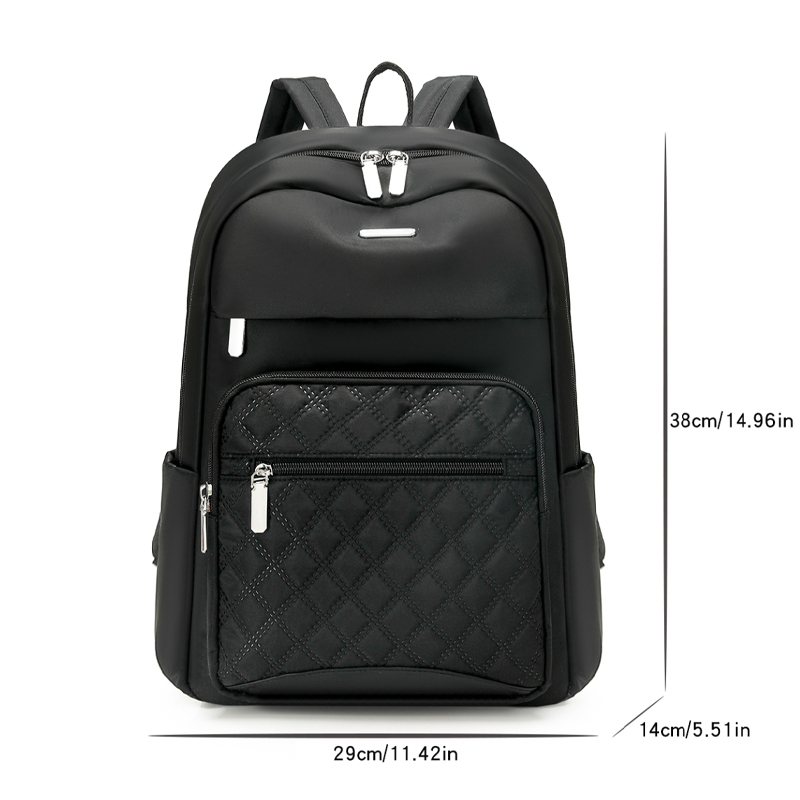 Fashion Plaid Commuter Daypack - Fashion Backpack Women recension och pris