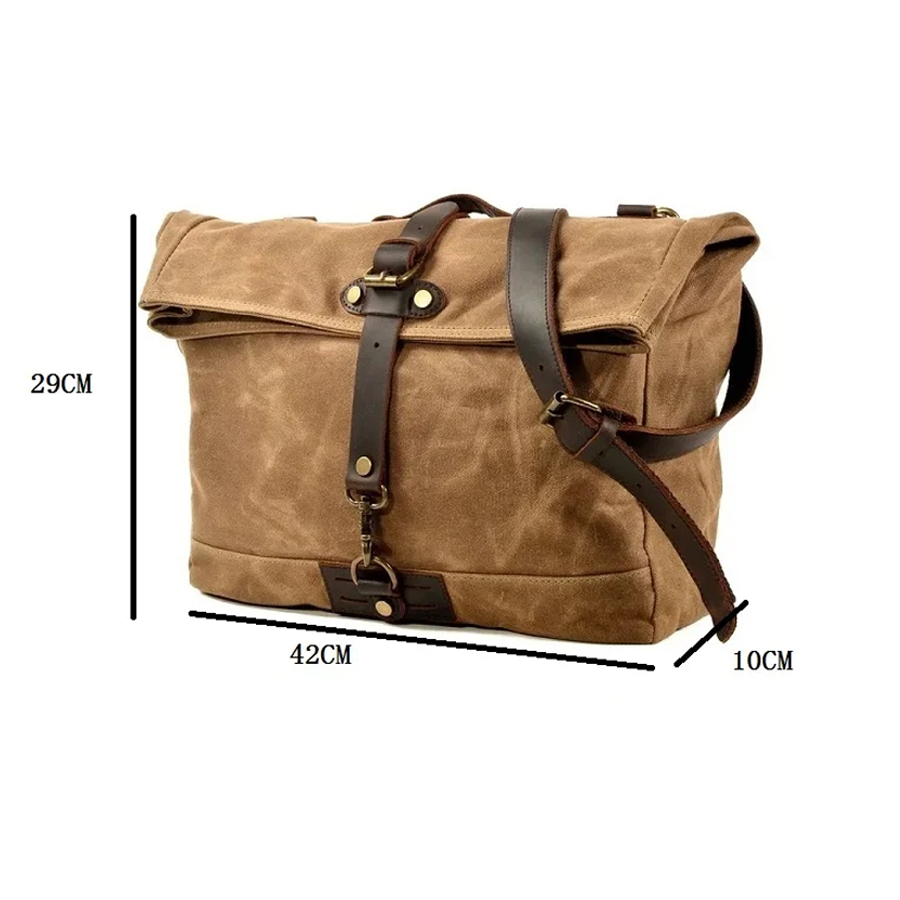 Vintage Men Motorcycle Backpac - Leather Backpack Vintage recension och pris
