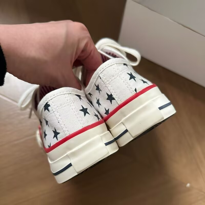 Casual Star Low-Top Canvas Sho - Vans Shoes Old Skool recension och pris