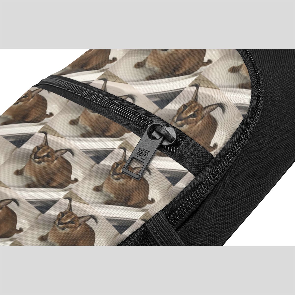 Big Floppa Animal Cat Chest Ba - Sling Backpack Shoulder recension och pris